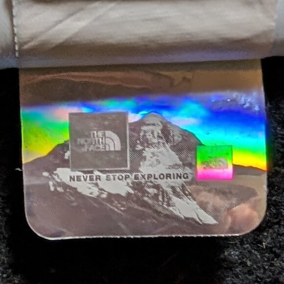 The North Face Graphic Injection Crew Sweatshirt in Black & Metallic Silver - Picture 12 of 14